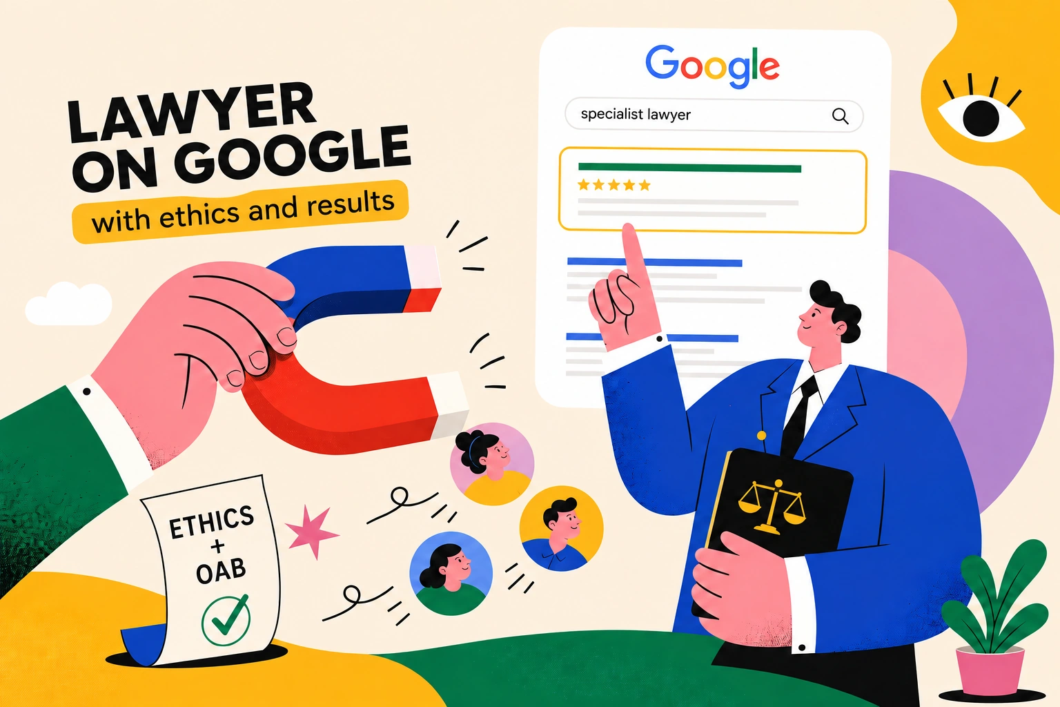 How lawyers attract clients on Google without violating OAB rules